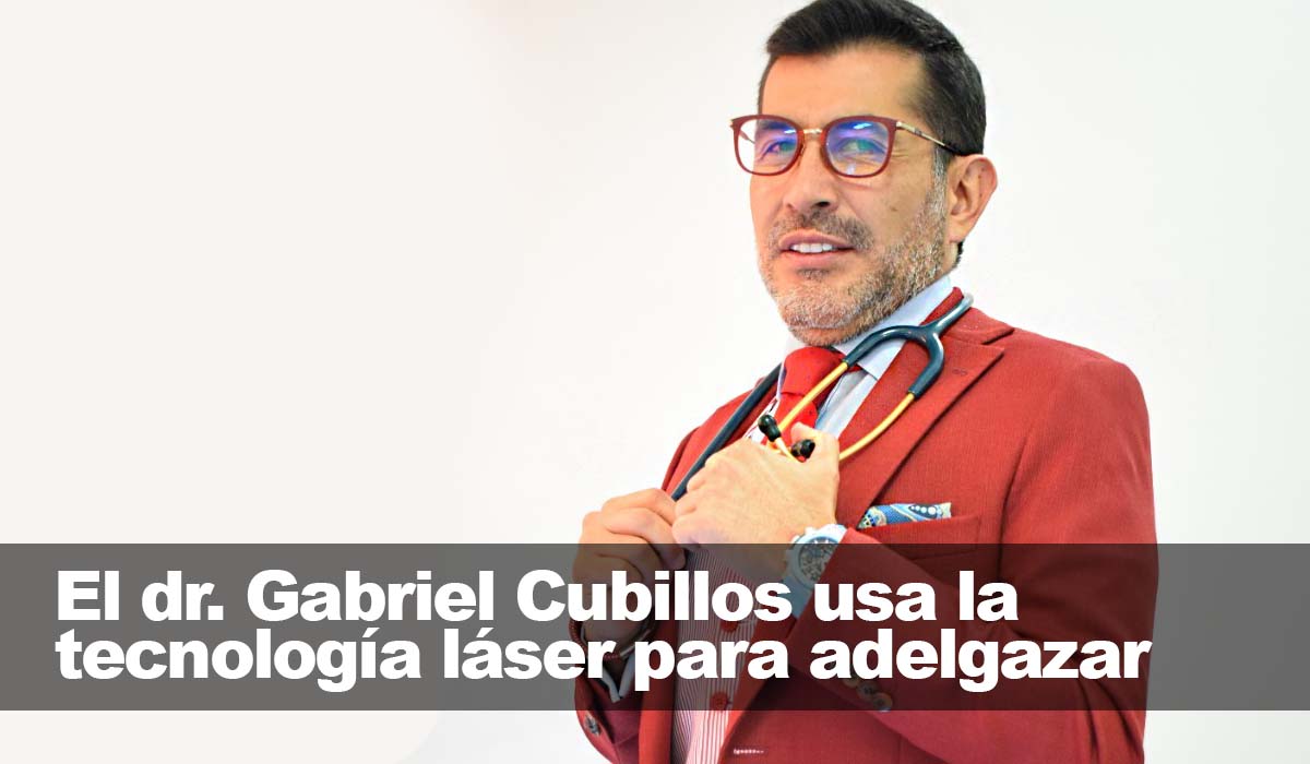El Dr. Gabriel Cubillos utiliza la tecnología láser con el objetivo de combatir la obesidad y el sobrepeso
